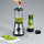 SEVERIN Standmixer SM 3737 Trinkbehälter, Deckel, Messeraufsatz Edelstahl, 3-flügelig Mixbehälter: 1.000 ml, Smoothie-Maker: 600ml 500W schwarz/silber