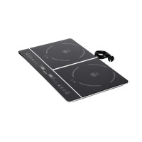 SEVERIN Kochplatte DK 1031 3.400W 2 Induktionskochzonen Glaskeramik schwarz