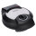 SEVERIN Waffeleisen WA 2103 20,3 x 10,5 x 25,5 cm (B x H x T) herzförmig 220-240V 1.300W Edelstahl/Kunststoff schwarz/silber, gebürstet