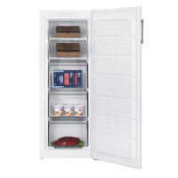 SEVERIN Gefrierschrank 54 x 143,4 x 60 cm (B x H x T) 161l C 132 kWh/Jahr inkl. Eiswürfelbehälter weiß