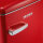 SEVERIN Kühlschrank Retro 55 x 89,5 x 61,5 cm (B x H x T) D 110 kWh/Jahr 95l rot