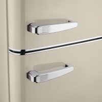 SEVERIN Kühl-Gefrierkombination Retro 55 x 166,5 x 57,5 cm (B x H x T) 194l 52l D creme