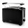 Clatronic Toaster TA 3801 13,1 x 17,1 x 23,5 cm (B x H x T) 650-750W 2 Toastkammern mit Brötchenaufsatz inkl. Brötchenaufsatz (abnehmbar)