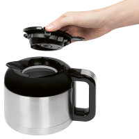 Clatronic Kaffeemaschine KA 3805 22,6 x 32,7 x 18,3 cm (B x H x T) Filtersystem Thermoskanne