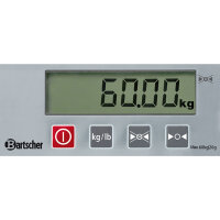 Bartscher Paketwaage 60kg mit Netzanschluss