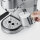 SEVERIN Espressomaschine Newspresa 15,8 x 43 x 30,5 cm (B x H x T) 1l 1.350W Edelstahl, gebürstet chrom/schwarz