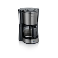 SEVERIN Kaffeemaschine Type 27 x 33,5 x 23,5 cm (B x H x T) Filtersystem Glaskanne 12 Tassen