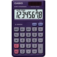 CASIO® Taschenrechner SL-300VERA 1 x 8-stellig blau...