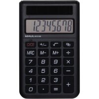MAUL Taschenrechner ECO 250 1 x 8-stellig schwarz...