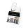 Sharp Tischrechner EL2607LG schwarz/rot 222 x 78 x 335 mm (B x H x T) Batterie, Netzbetrieb weiß