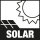 ibico® Tischrechner 208X 106 x 26 x 133 mm (B x H x T) Batterie, Solar-Energie weiß/blau