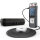 Philips Diktiergerät Digital VoiceTracer DVT8115 4,7 x 12,9 x 1,9 cm (B x H x T) 2.147 (MP3), 24 (PCM)h inkl. USB-C-Kabel, 360°-Meeting-Mikrofon anthrazit/chrom