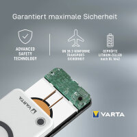 Varta Powerbank Wireless 77,5 x 15 x 157,5 mm (B x H x T)...
