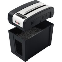 Rexel® Aktenvernichter Secure MC3-SL Slimline Whisper-Shred™ P-5 Papier, Heftklammern, Büroklammern Partikelschnitt schwarz