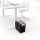 Rexel® Aktenvernichter Secure MC3-SL Slimline Whisper-Shred™ P-5 Papier, Heftklammern, Büroklammern Partikelschnitt schwarz