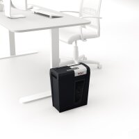 Rexel® Aktenvernichter Secure MC4 Whisper-Shred™ P-5 Papier, Heftklammern, Büroklammern Partikelschnitt schwarz