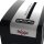 Rexel® Aktenvernichter Secure MC6-SL Slimline Whispter-Shred™ P-5 Papier, Heftklammern, Büroklammern Partikelschnitt schwarz