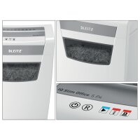 LEITZ IQ Aktenvernichter Office S P-4 Papier,...