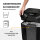 Fellowes® Aktenvernichter Powershred® LX25 P-4 Papier, Heftklammern, Büroklammern, Kreditkarten Partikelschnitt schwarz