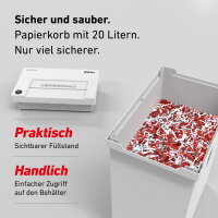 IDEAL Aktenvernichter Shredcat 8100 CC P-4 Papier,...