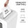Fellowes® Aktenvernichter Powershred® LX65 P-4 Papier, Heftklammern, Büroklammern, Kreditkarten Partikelschnitt 10 Bl. weiß