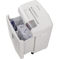 HSM® Aktenvernichter shredstar X12pro P-5 Papier, Heftklammern, Büroklammern, Kreditkarten, CDs/DVDs Partikelschnitt weiß