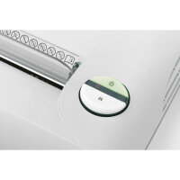 IDEAL Aktenvernichter 2503 P-2 Papier, Heftklammern, Büroklammern, Kreditkarten, CDs/DVDs Streifenschnitt 23 Bl. cool grey