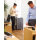 Fellowes® Aktenvernichter Powershred® 225Ci P-4 Papier, Heftklammern, Büroklammern, Kreditkarten, CDs/DVDs Partikelschnitt 24 Bl. silber/schwarz