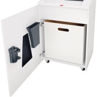 HSM® Aktenvernichter SECURIO P36i P-5 Papier, Heftklammern, Büroklammern, Kreditkarten Partikelschnitt weiß