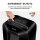 Fellowes® Aktenvernichter Powershred LX85 P-4 Papier, Heftklammern, Büroklammern, Kreditkarten Partikelschnitt 12 Bl. schwarz