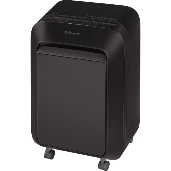 Fellowes® Aktenvernichter Powershred® LX 210 P-4 Papier, Heftklammern, Büroklammern, Kreditkarten Partikelschnitt 16 Bl. schwarz