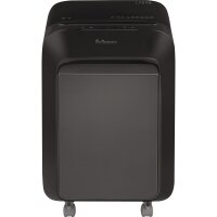 Fellowes® Aktenvernichter Powershred® LX 210 P-4 Papier, Heftklammern, Büroklammern, Kreditkarten Partikelschnitt 16 Bl. schwarz
