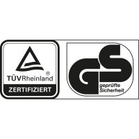 DAHLE Aktenvernichter Deskside 404P P-4 Papier, Heftklammern, Büroklammern, Kreditkarten, CDs/DVDs Partikelschnitt 50 staubgrau/telegrau
