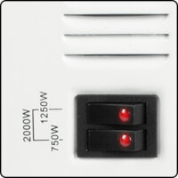 Clatronic Konvektor KH 3077 N 57 x 42 cm (B x H)...