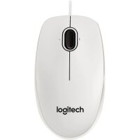 Logitech Optische PC Maus B100 Links- und...
