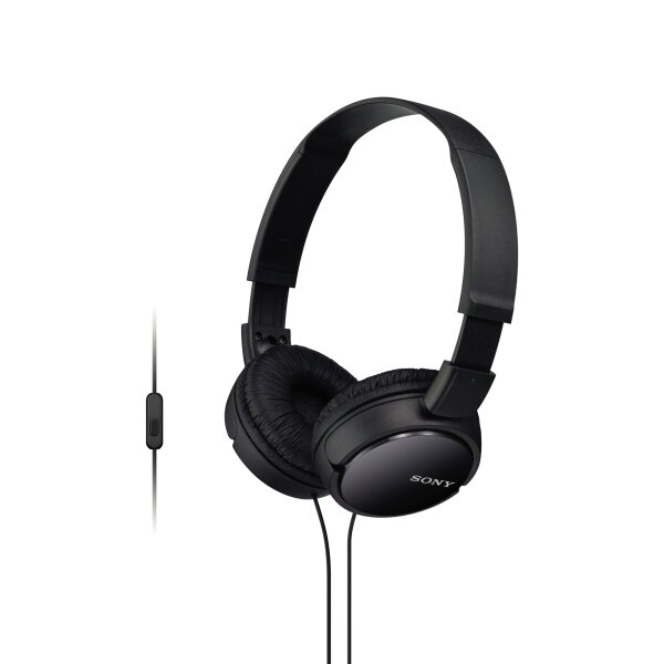 Sony Kopfhörer ZX110 Over-Ear Smartphones schwarz
