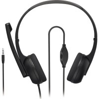 Hama Headset HS-P150 V2 3,5 mm Klinkenstecker schwarz/silber
