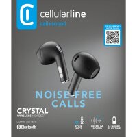 cellularline Kopfhörer CRYSTAL In-Ear Smartphones...