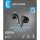 cellularline Kopfhörer CRYSTAL In-Ear Smartphones Akku inkl. Ladecase, USB-C-Ladekabel schwarz
