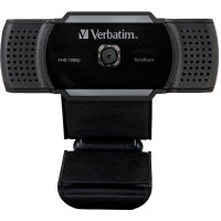 Verbatim Webcam AWC-01 80 x 76 x 32 mm (B x H x T) USB-A...