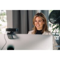 Verbatim Webcam AWC-03 106 x 55 x 42,5 mm (B x H x T) USB-A 1,5m schwarz