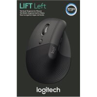 Logitech Optische PC Maus Lift Linkshänder...
