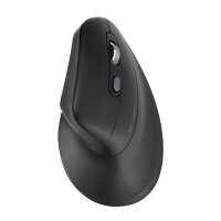 Kensington Optische PC Maus Pro Fit™ Ergo My 630 EQ Rechtshänder ergonomisch USB-A 10m Akku inkl. USB-A Nano-Receiver, USB-C/USB-A-Ladekabel (1,5 m) schwarz