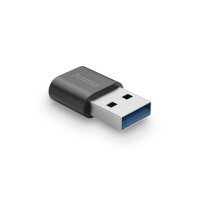 Hama USB-Adapter USB 3.2 Gen 2 USB-A-Stecker/USB-C-Buchse schwarz