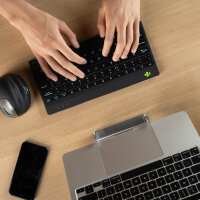 R-Go Tools Tastatur Compact Break QWERTZ USB-C 10m inkl....