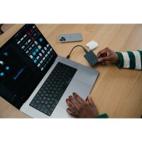 Verbatim Festplatte extern Store ´n´Go Mini Diamond 54 x 12,5 x 74,8 mm (B x H x T) USB-C 3.2 Gen 2 1 Tbyte inkl. USB-C Kabel (20 cm), Nero Backup Software (nur Windows®), Formatter Software (nur Windows®)
