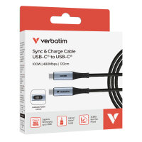Verbatim USB-Kabel 1,2m schwarz