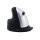 R-Go Tools Optische PC Maus HE Break Linkshänder ergonomisch USB-C 10m Akku inkl. Micro-USB/USB-C-Ladekabel (1 m), Nano-Empfänger schwarz