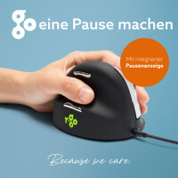R-Go Tools Optische PC Maus HE Break Linkshänder...