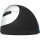 R-Go Tools Optische PC Maus HE Mouse Linkshänder ergonomisch USB-A 8m Akku inkl. Ladekabel, Empfänger schwarz